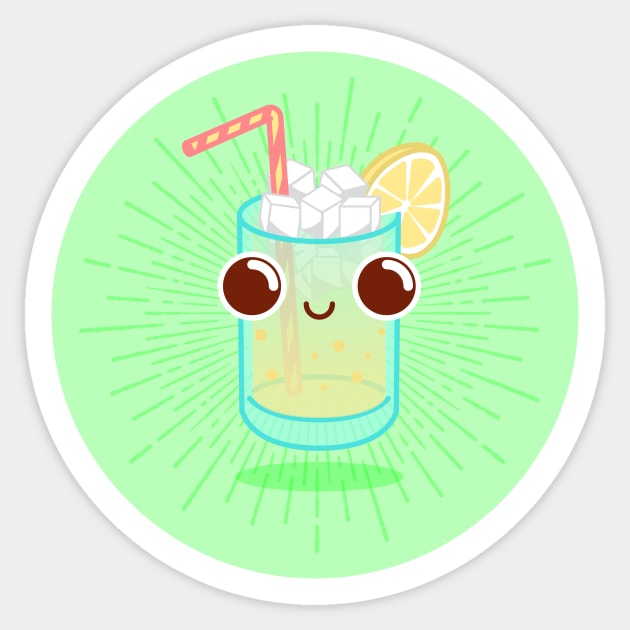 Adorable Lemonade Sticker by Sviali